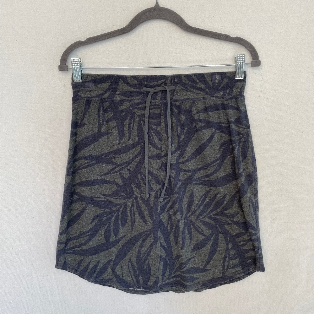 TOMMY BAHAMA Women’s XXS Blue & Gray Tropical Print Mini Skirt